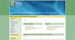 Desktop Screenshot of missaototal.com.br